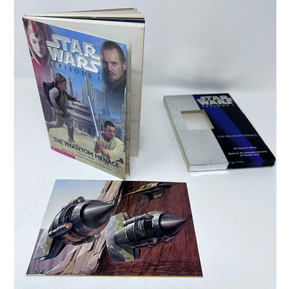 Star‎ Wars Episode 1 The Phantom Menace Scholastic Book by Patricia C. Wrede - Picture 9 of 9